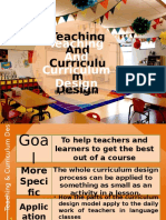 Teaching & Curriculum Design