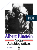 Albert Einstein - Notas Autobiograficas