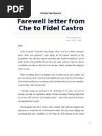 Download Farewell Letter From Che to Fidel Castro - Che Guevara by kashmir SN402508 doc pdf