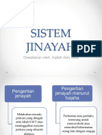 JINAYAH ISLAM VS KONVENSIONAL