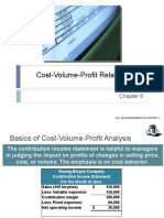 Cost-Volume-Profit Relationships: Acc 3202 Management Accounting 2