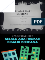 Belajar Dari Musibah