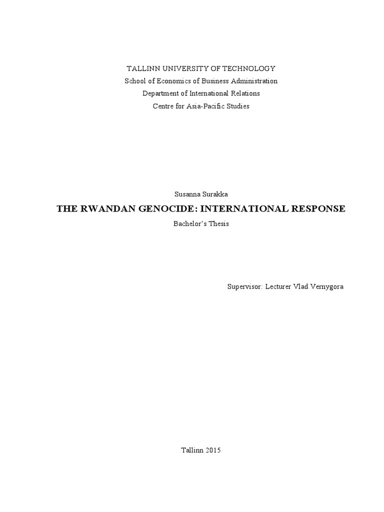 Rwanda Genocidio De Ruanda Hutu