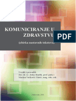 Komuniciranje U Zdravstvu - J. Sindik I M. Vuckovic Matic PDF