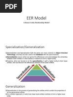 EER Model: Enhance Entity Relationship Model