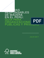 Compras Responsables de Madera en Peru - Guia-para-organizaciones-publicas-y-privadas-FSC PDF