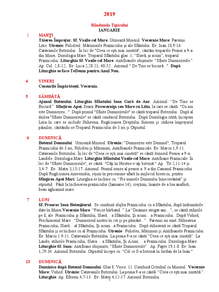 2019 Tipic Romanian Apr PDF | PDF