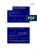 Alkene and Alkyne