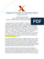 Plagiarism Checker X Originality Report: Similarity Found: 17%