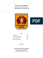 Makalah Fisika Teknologi Digital