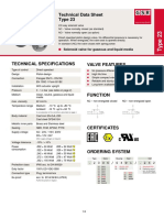 GSR Data Sheet Solenoid Valve Type 23