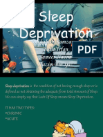 Sleep Deprivation: By: Shaheer Ramzan Basit Irfan Sameer Naeem Hazim Bin Ijaz