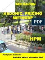 Metode HPM Hedonic Pricing Methode