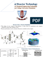 Chemical Reactor Technology: Department of Chemical Engineering Technology Government College University Faisalabad