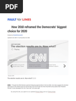 How 2018 Reframed The Democrats' Biggest Choice For 2020 - CNNP