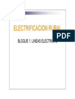 Electrificación rural: líneas eléctricas y su clasificación