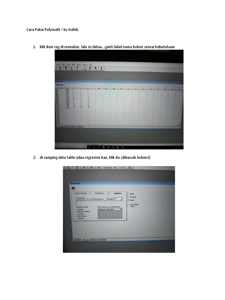 Panduan Penggunaan Polymath | PDF | Metode & Bahan Ajar