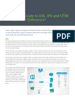 IDS IPS UTM Whats The Difference White Paper