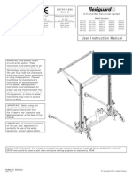 Flexiguard Portable C Frame Rail Fall Arrest System Manual PDF