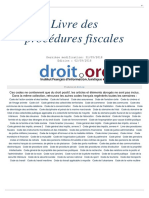 Impots Procedures Fiscales 2018