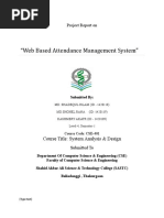 Web Based Attendance Management System Paper