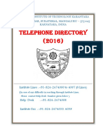 Telephone Directory (2016)