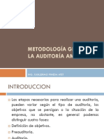 Metodología de auditoría ambiental en 4 fases