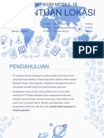 Laporan Praktikum Modul IX