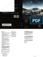 MY18 C Class Sedan Operators Manual PDF