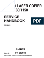 Canon Color Laser Copier 1120-1130-1150 Service Manual PDF