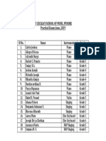 Trinity Practical June 2019 Wo Dob