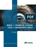 Manual de Informacion, Seguridad y Salud en Construccion de Túneles - 2° Edición