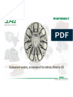 SAI Hydraulic Motors - Displacement Variation PDF