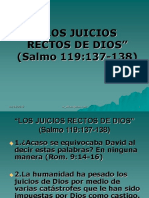 Los Juicios Rectos de Dios