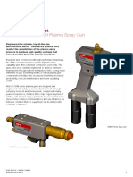 Product Data Sheet Metco 9MBM / 9MBH Plasma Spray Gun