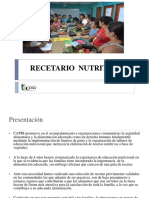 recetario nutritivo