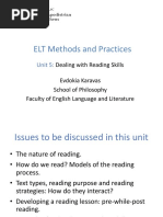 ELT Methods and Practices