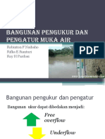 Bangunan Pengukur Dan Pengatur Muka Air PPT Kel 4