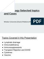 Immunology Selected Topics and Cases: Windsor University School of Medicine MD-5