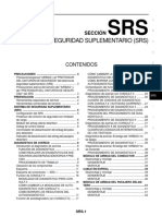 SRS Manual de servicio: Precauciones y procedimientos de diagnóstico