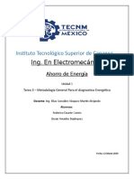 Metodología General para El Diagnostico Energético U3