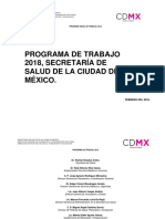 Sexto Informe SS CDMX PDF