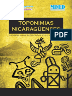 Libro Toponimias Nicaragüenses PDF