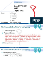 Coass: 1. Firman 2. Lambert 3. Komang 4. Liliana 5. Desy: Consultant: Dr. Tommy, SP - BS