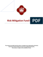 Risk Mitigation Policy