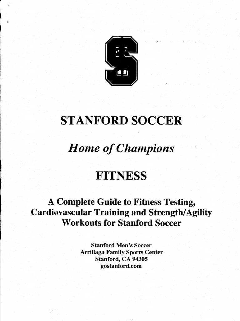 Soccer Fitness Program Pdf