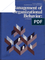 Management of Organizational Behavior PDF