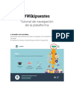 Tutorial de Navegación de La Plataforma