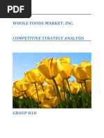 Download Whole Foods Market - Competitive Strategy Analysis by anusha_ramakrishna_1 SN40257229 doc pdf