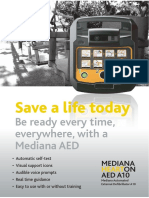 Save A Life Today: Be Ready Every Time, Everywhere, With A Mediana AED